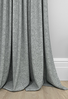 Atina (Blackout), Mottled Black - Made to Measure Curtains